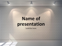 Name of presentation