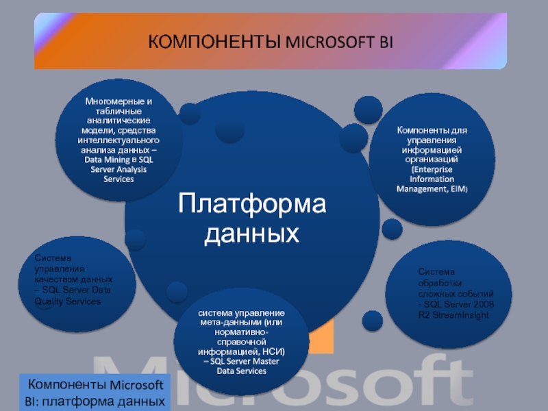 Компоненты microsoft восстановление. Компоненты Microsoft. Компоненты Майкрософт.