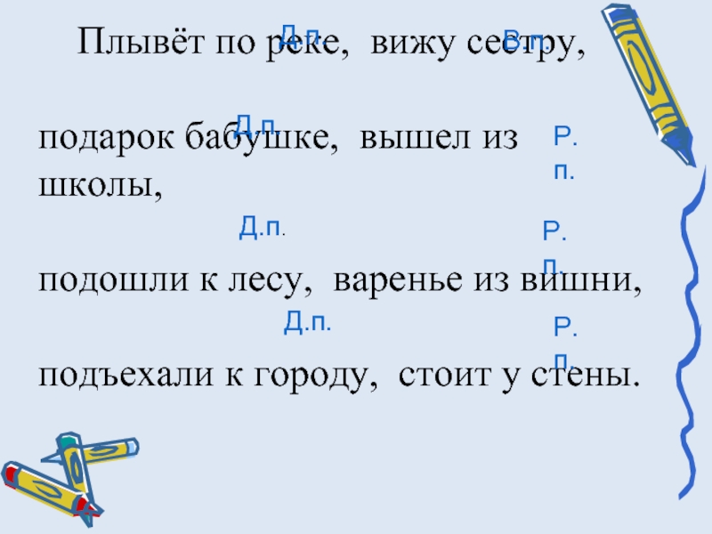 У любимой бабушки какой падеж. Плыть по реке падеж. Реки падеж. Река по падежам. Река в дательном падеже.