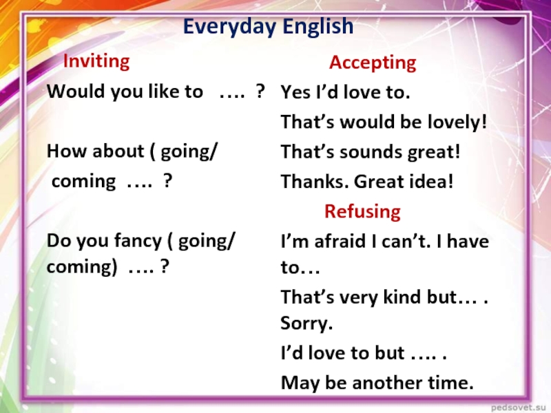 Everyday english