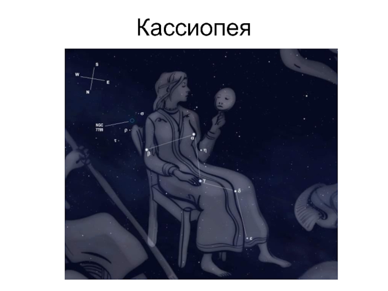 Картинки кассиопея созвездие кассиопея