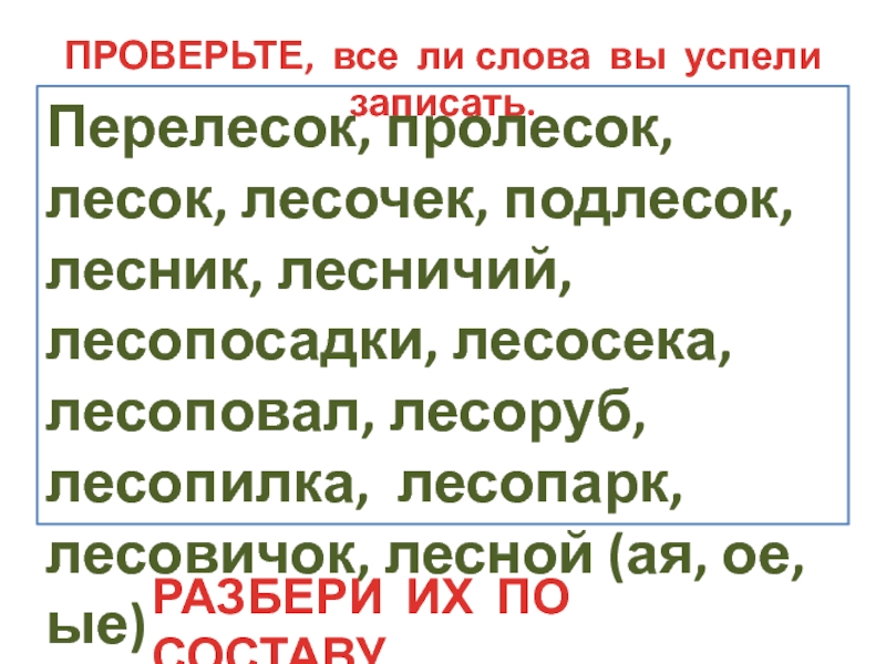 Слова с корнем лес. Лесоруб разбор слова по составу. Разбор слова по составу слово лесорубка. Лесоруб по составу разобрать слово. Термины лесорубов.