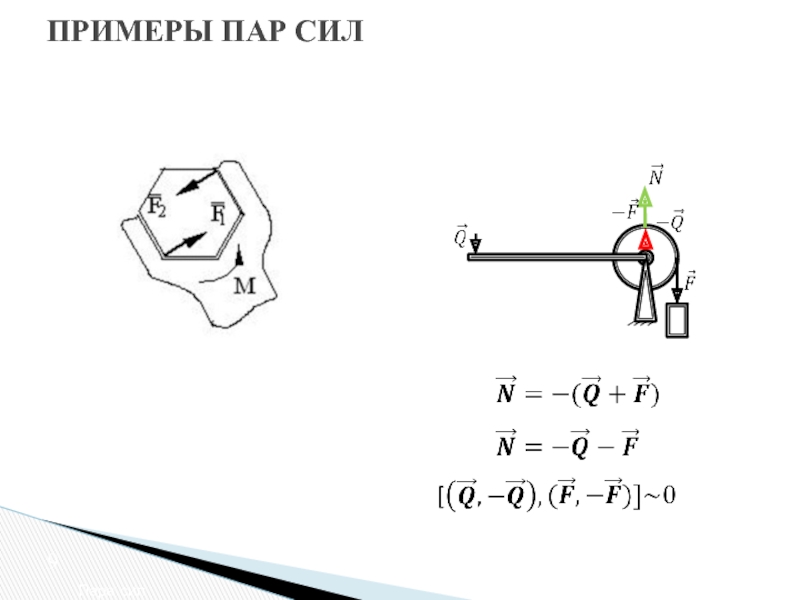 На рисунке изображены пары. Присоединенные пары сил основная теорема статики. Пара сил Электротехника. Центральная теорема статики. Неразрывные пары примеры.