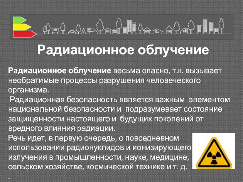 Радиационная безопасность. Субъекты радиационной безопасности. Процесс отравления радиацией. Магазин радиоактивных элементов.