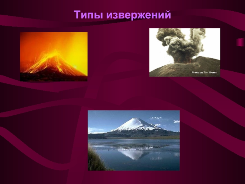 Типы извержений
