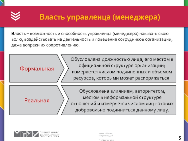 Что не является формой власти менеджера проекта тест