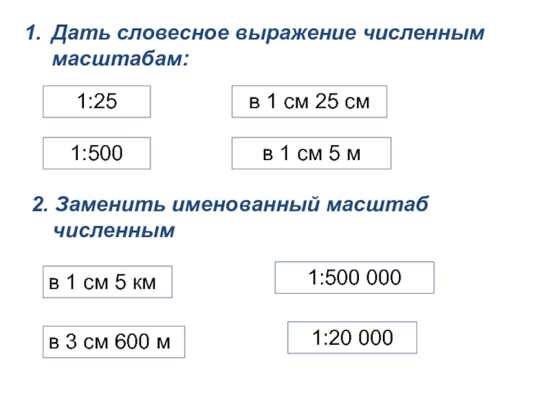 Сколько метров в 1 сантиметре на плане масштаба 1 500