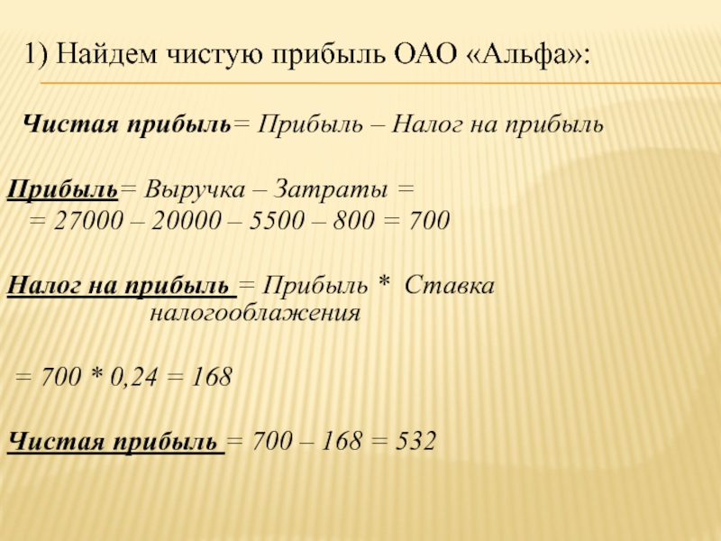 Чистая прибыль выручка от продаж