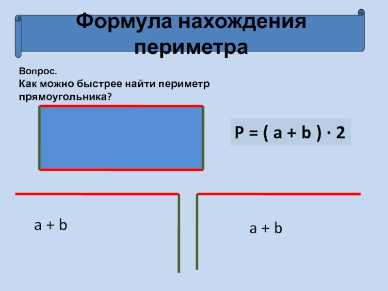 Периметр 2 класс презентация