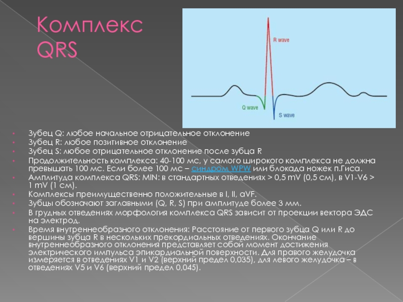 Р на экг. Продолжительность комплекса QRS на ЭКГ В норме составляет. Длительность комплекса QRS В норме. Расширение комплекса QRS на ЭКГ. Комплекс QRS на ЭКГ норма.