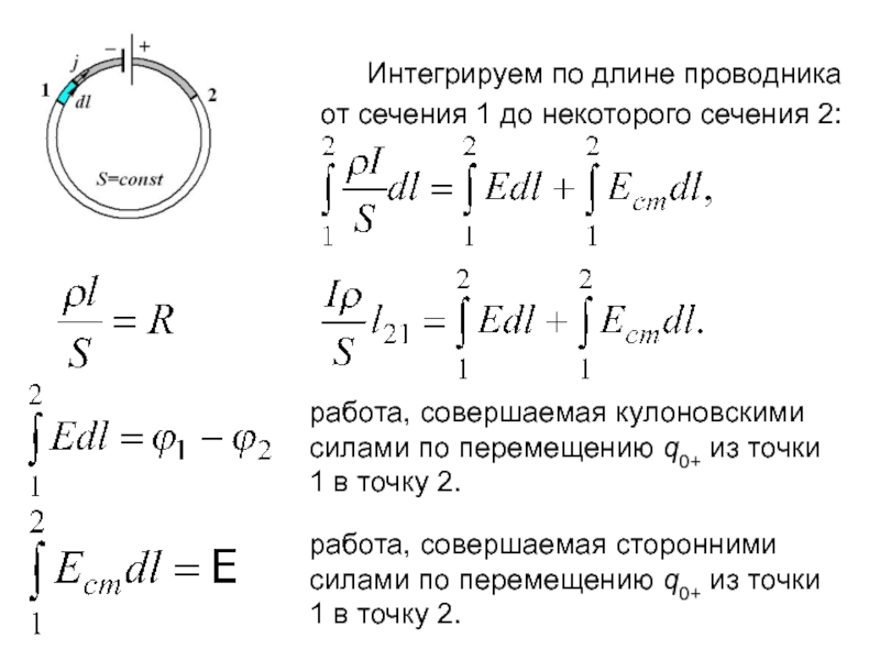 Циркуляция кулоновских сил по контуру электрической цепи. Кулоновские силы в ядре. Движение электронов в кулоновском поле.