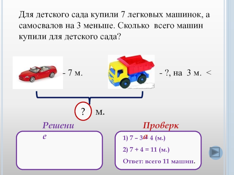 Решение составных задач 2 класс презентация