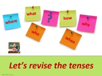 Let’s revise the tenses