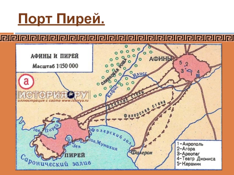 Презентация в гаванях афинского порта пирей 5 класс история фгос