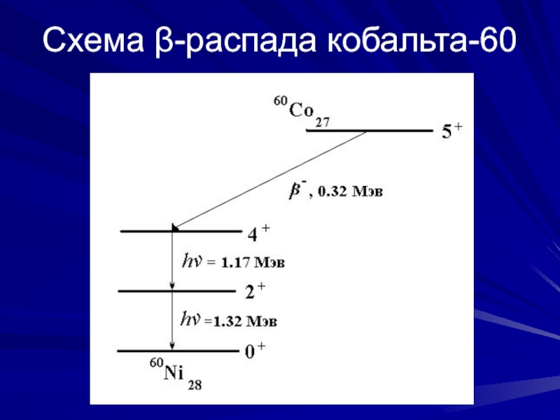 Схема бета распада