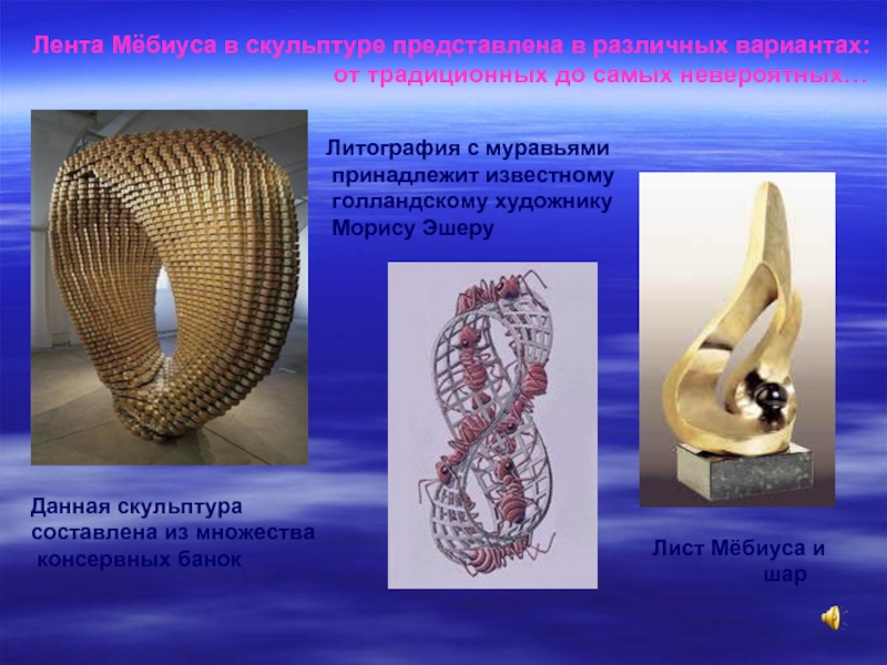 Лист мебиуса презентация