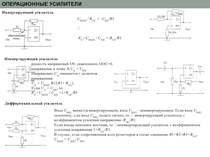 Усилители мощности презентация