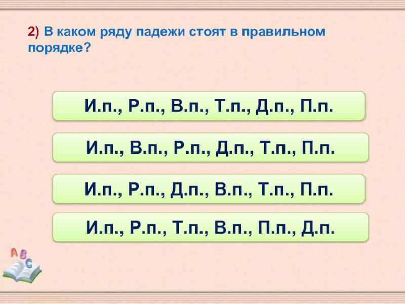 Е какого ряда. В каком порядке стоят падежи правильном ряду. И П Р П В П. И.П Р.П. Квм в правильно пордяк.