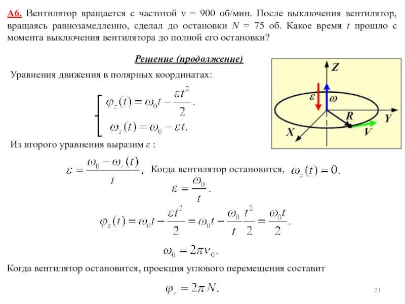 Вращающаяся частота. Вентилятор вращается с частотой 900 об/мин после выключения. Вал двигателя вращается с частотой 900 об/мин. Вентилятор вращается с частотой 15 с-1. Вентилятор вращается с частотой 900 об/мин после выключения вентилятор.