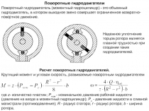 Поворотные гидродвигатели 