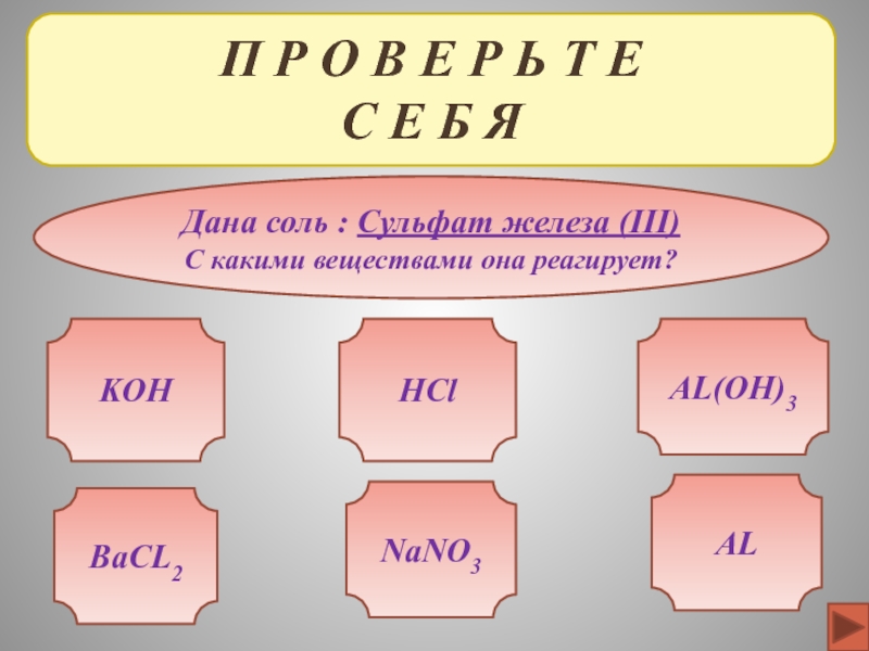 Соли железа презентация