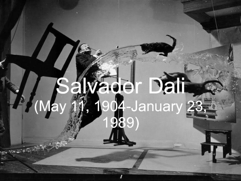 Презентация Salvador Dali