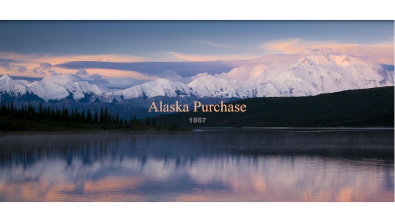 Alaska Purchase 