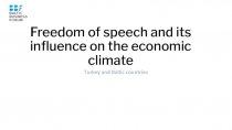 Freedom of speech and its influence on the economic climate