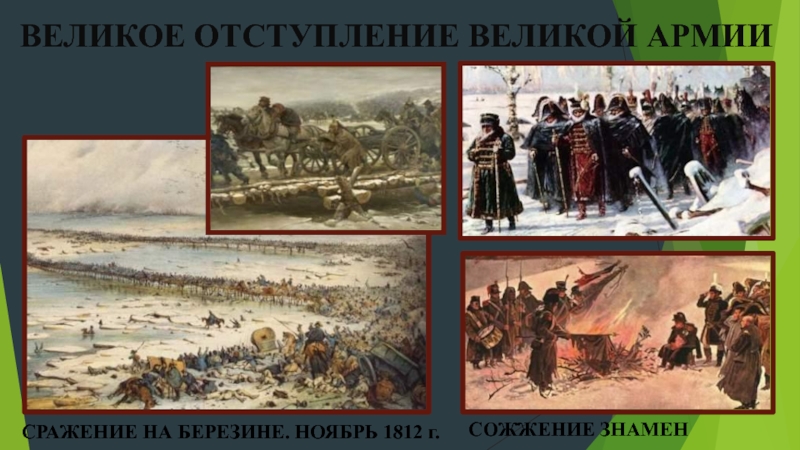 Великое отступление карта