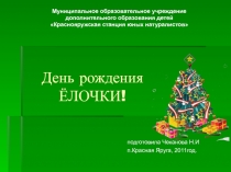 День рождения ЁЛОЧКИ!