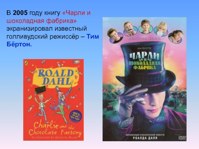 Книга чарли и шоколадная