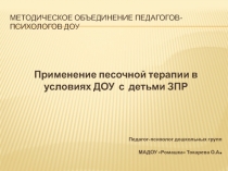 Методическое объединение педагогов-психологов ДОУ