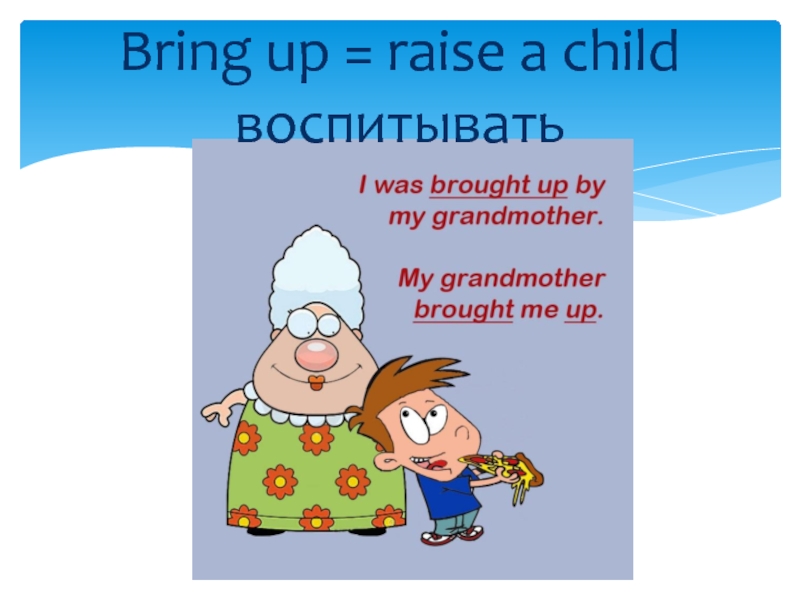 Bringing up children презентация