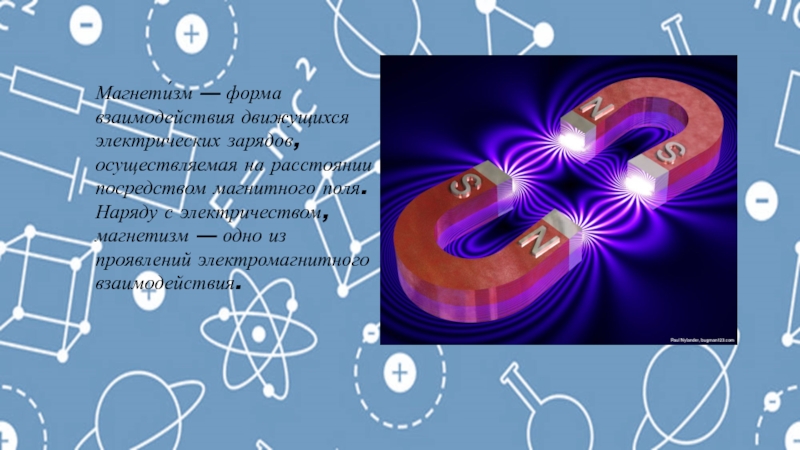 Презентация по теме электромагнетизм