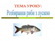 обробка лускатої риби