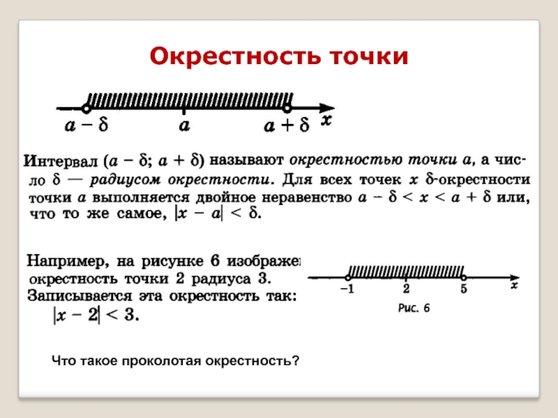 Окрестность точки. Эпсилон окрестность точки 2. Проколотая Эпсилон окрестность. Ε-окрестностью точки. Окрестность и проколотая окрестность точки.