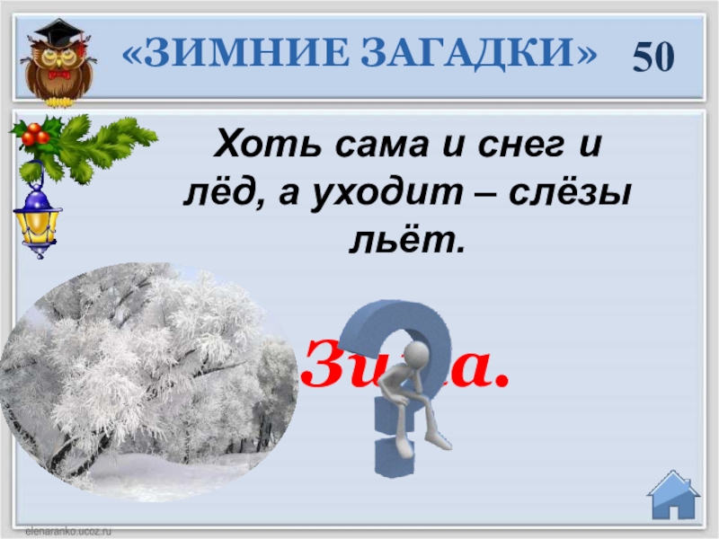 Слезы льет лед