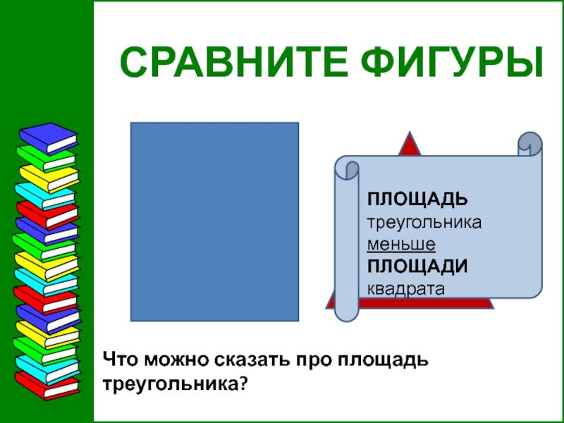 Площадь фигур презентация