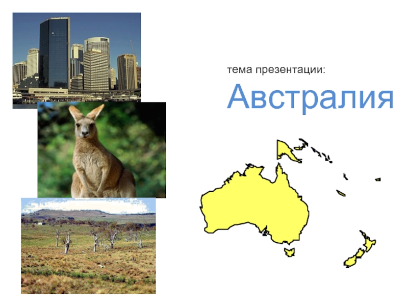 тема презентации:Австралия