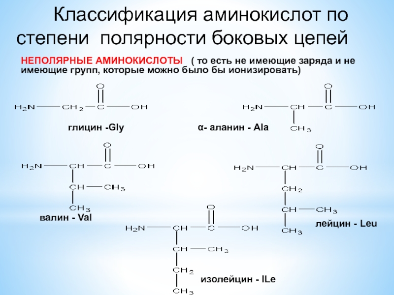 Аланин функциональная группа. Неполярные аланин Валин лейцин. Полярность радикала аминокислот. Аминокислоты глицин аланин Валин. Валин лейцин изолейцин биохимия.