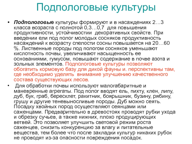 Состав существующий. Подпологовые Лесные культуры. Породы в подпологовые Лесные культуры. Культуры под пологом леса это. Типы лесных культур подпологовые Лесные культуры.