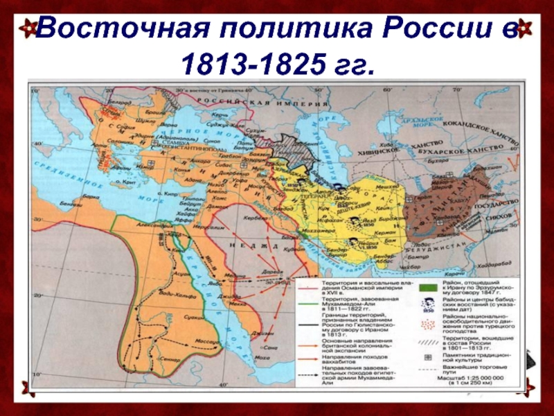 Внешняя политика россии в 19 в восточный вопрос контурная карта