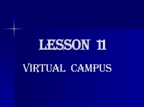 LESSON 11