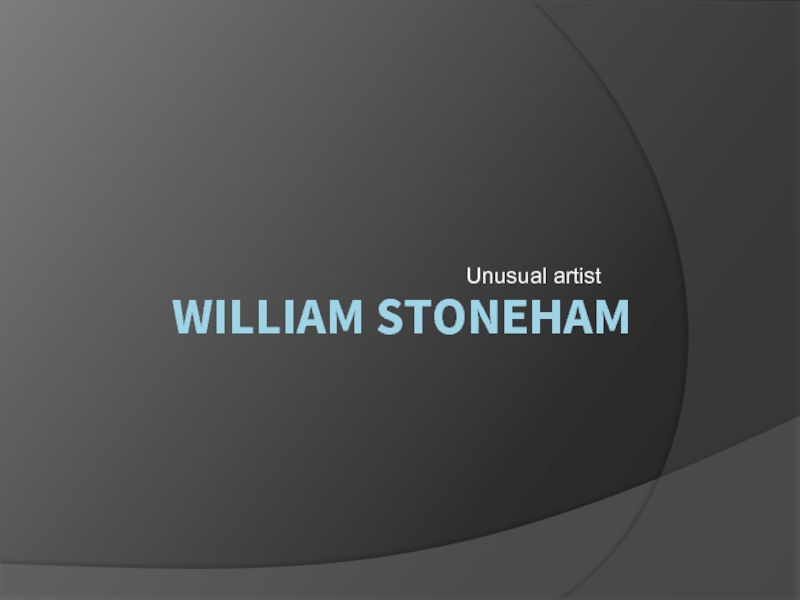 William Stoneham
