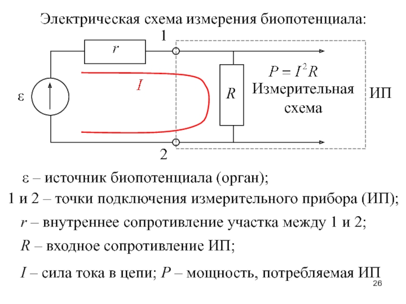 Структурная блок схема приборов для регистрации биопотенциалов