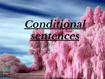 Conditional sentences