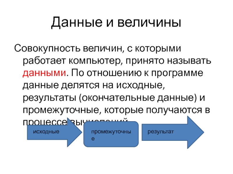 Величина совокупности