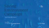 Saving Environment Campaign