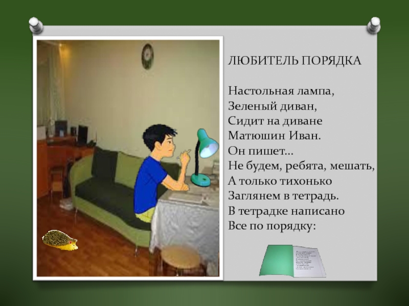 Любитель порядка