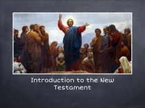 Introduction to the New Testament